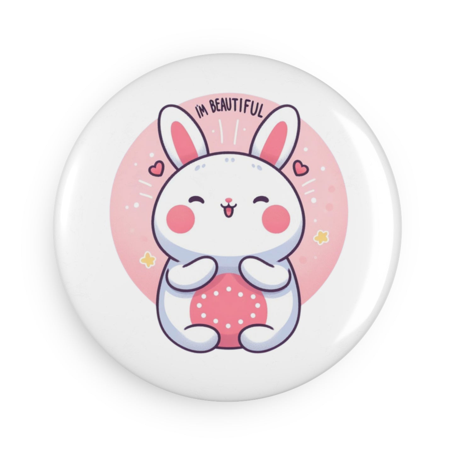 Button Magnet, Round (1 & 10 pcs)