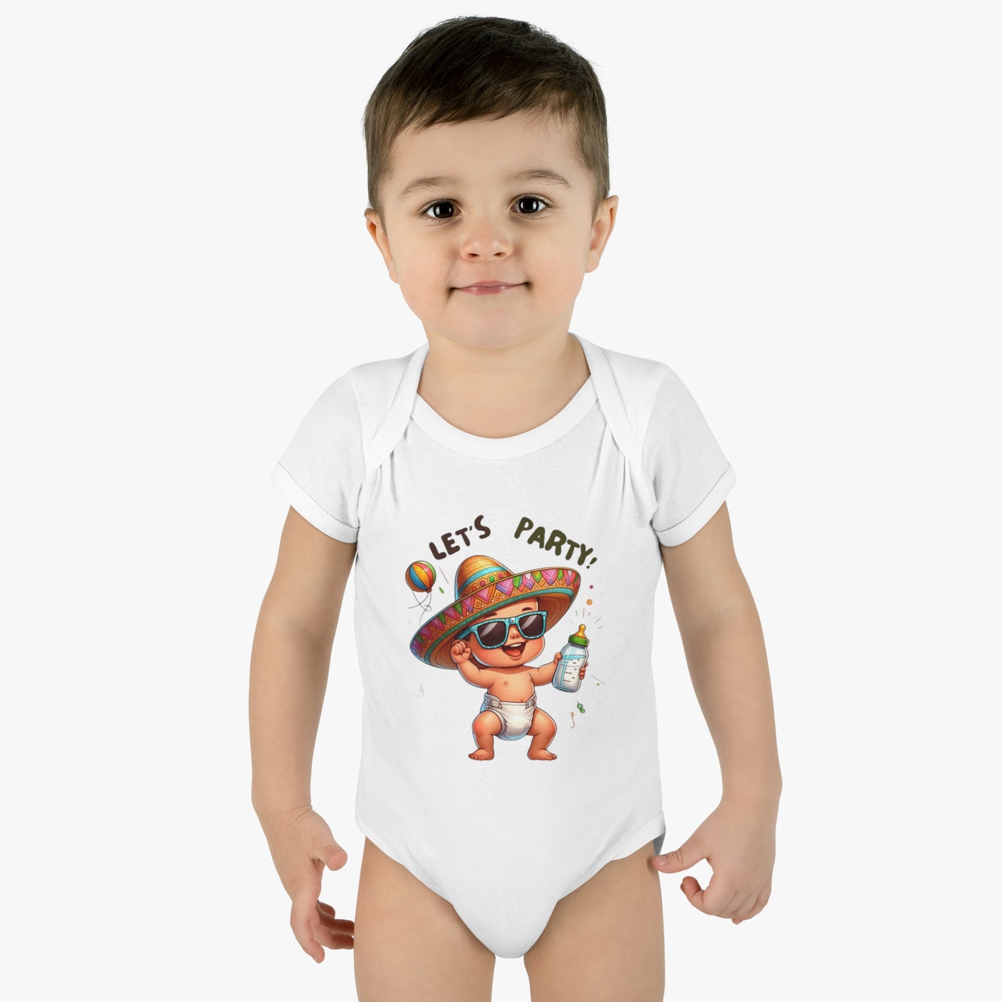 Infant Baby Rib Bodysuit