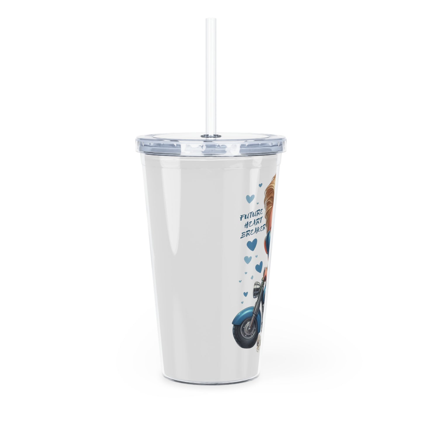 Plastic Tumbler with Straw gifts for kids humorous gift